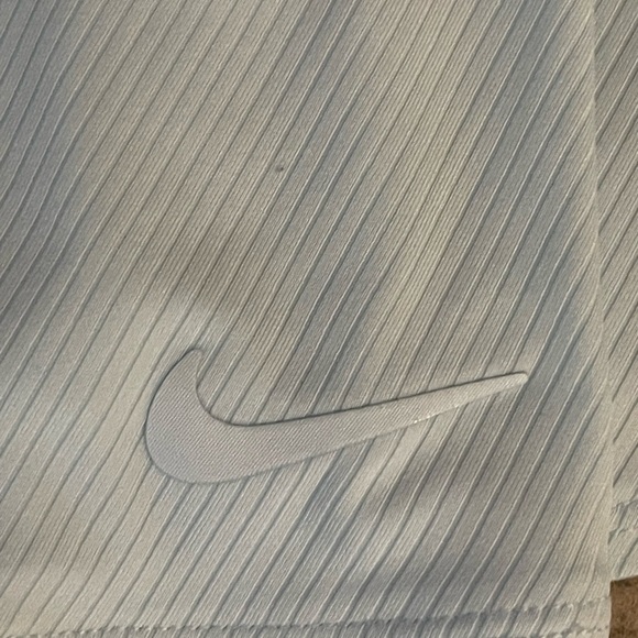 Nike Dri-Fit Court Flouncy Tennis Skirt Skort Size Large Light Blue - Picture 3 of 4